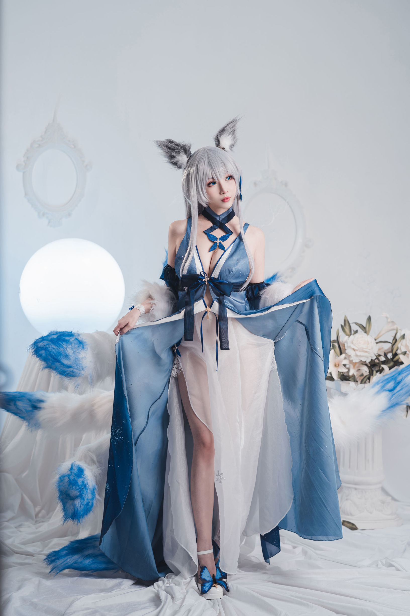 [网红COSER]COS福利rioko凉凉子信浓礼服插图8